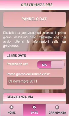 Gravidanza Mia - Free android App screenshot 0